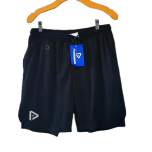 Pink bomb sports wear shorts with liner xl mens